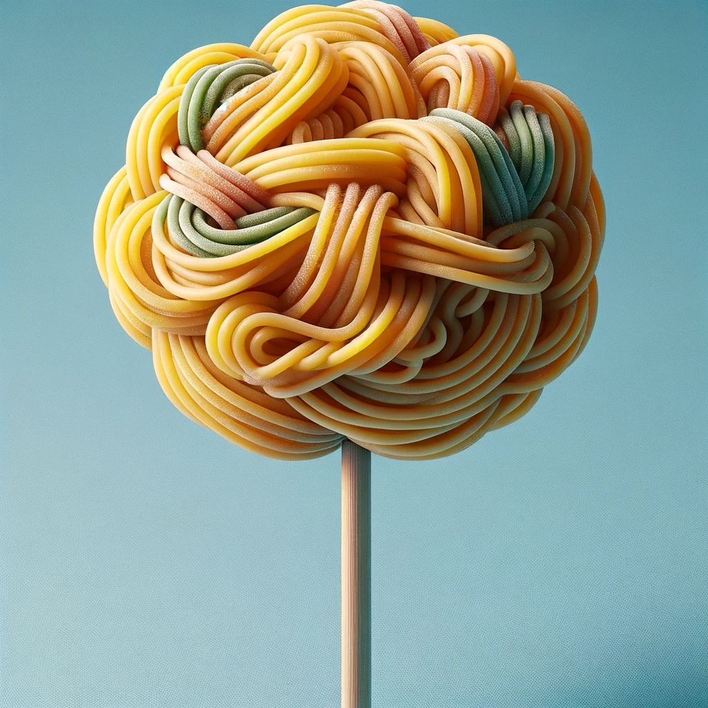 Spaghetti Lollipop